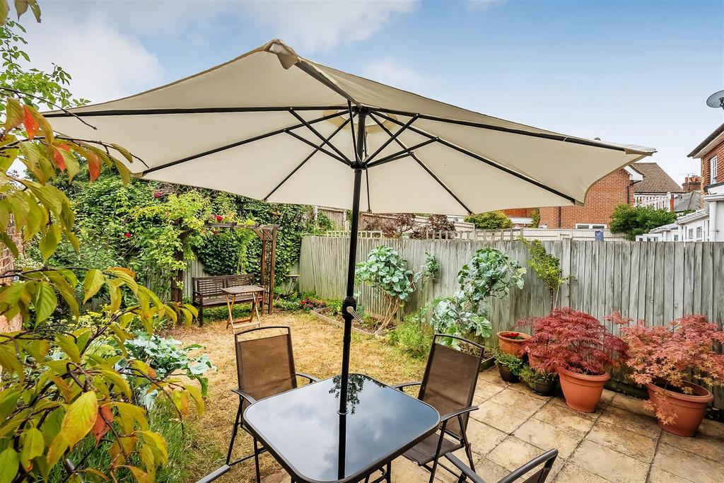 Patio view, garden