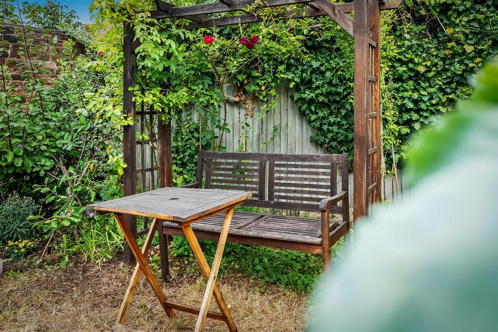 Patio view, garden