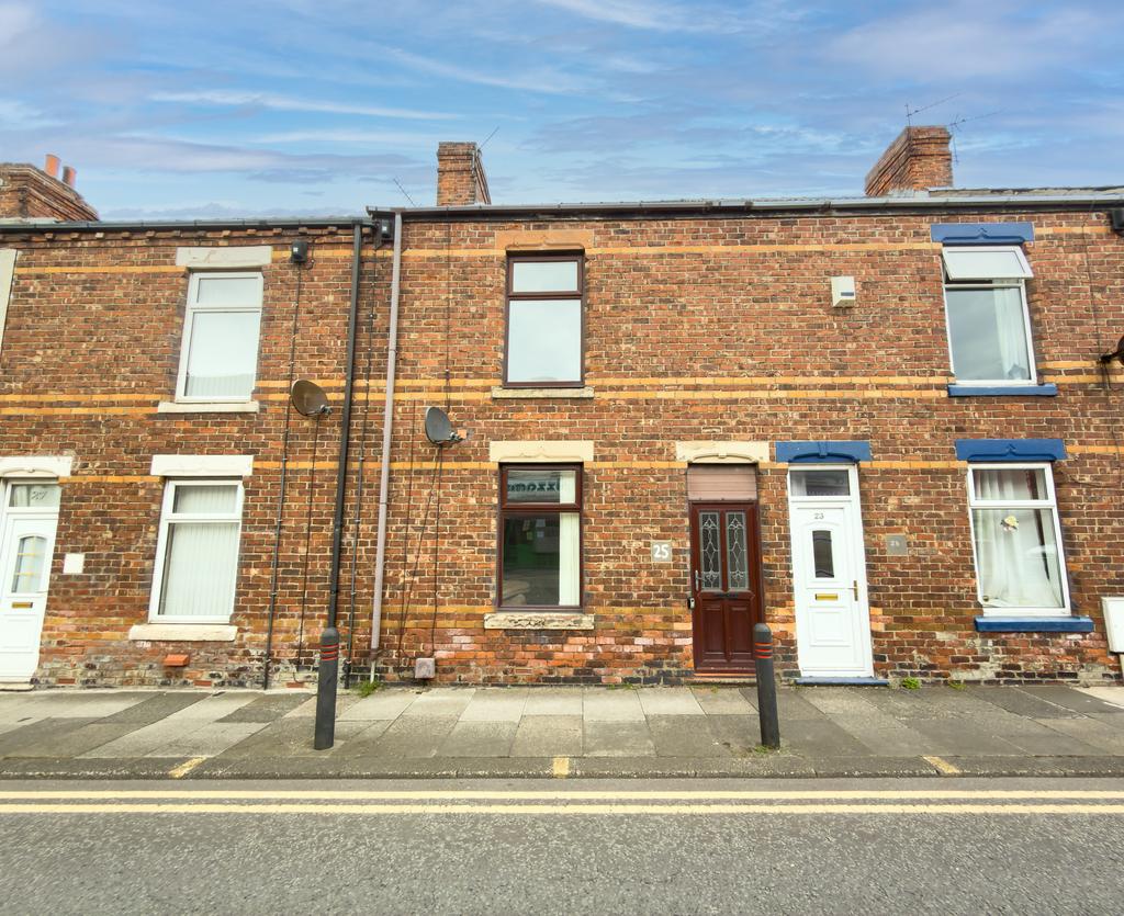 Terraced house exterior