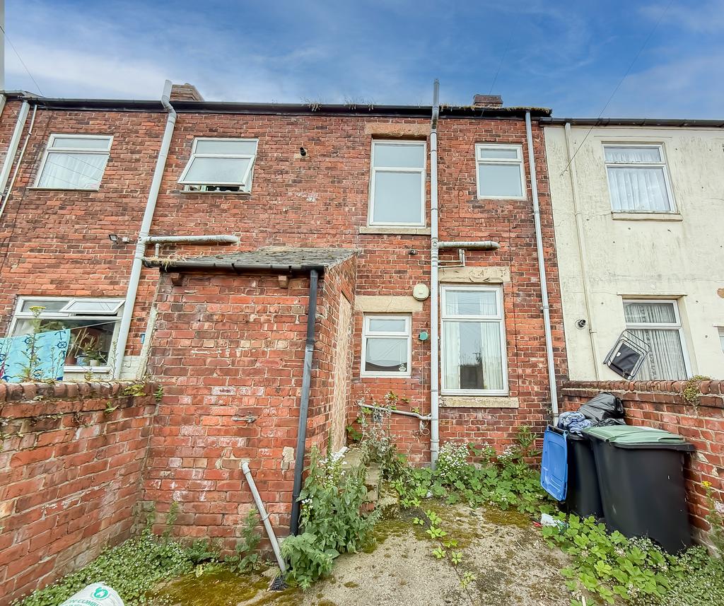 Terraced house exterior