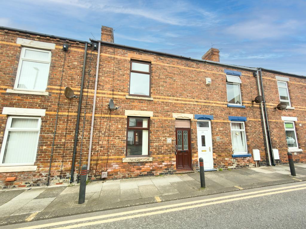 Terraced house exterior