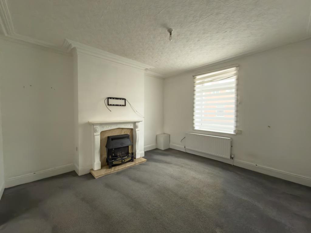 Living room, fireplace