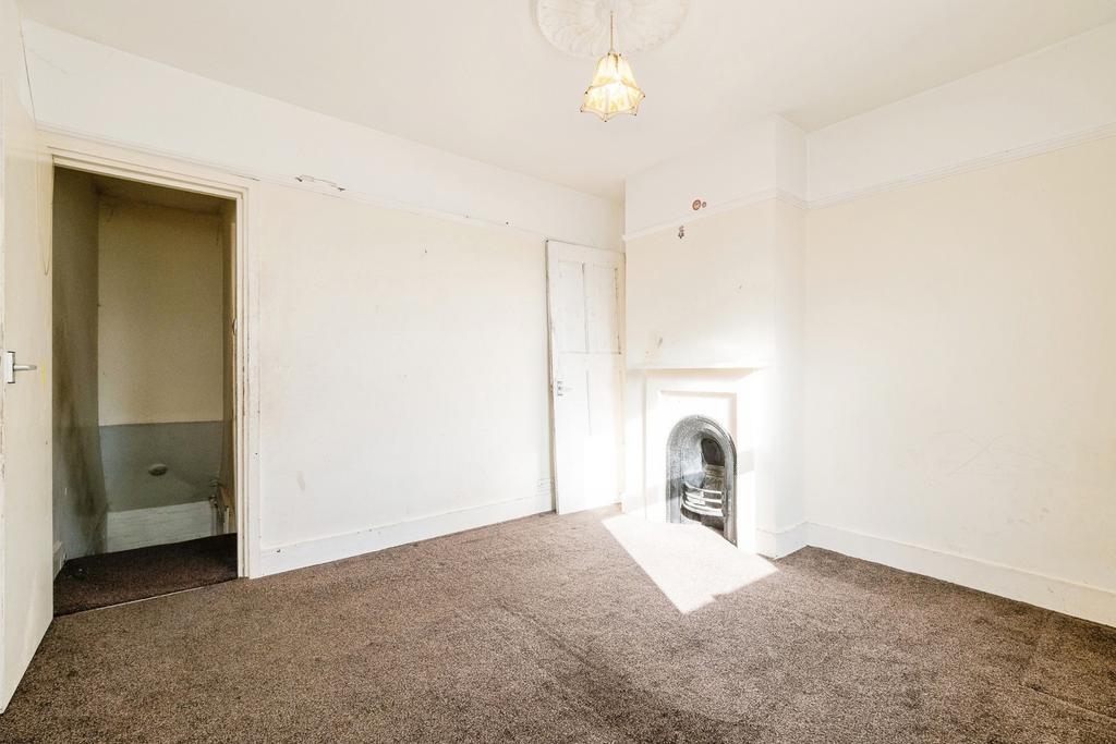 Living room, fireplace