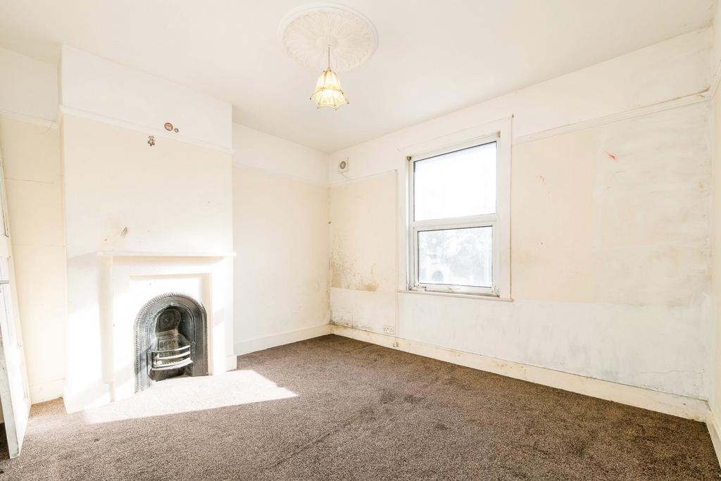 Living room, fireplace