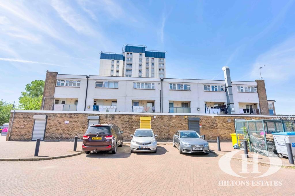 Apartment building facade, block of apartments