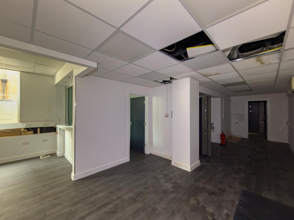 Open-plan living area