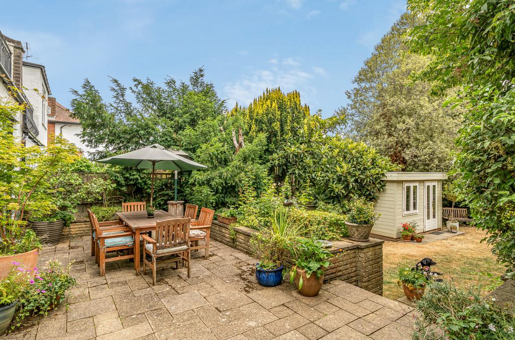 Patio view, garden