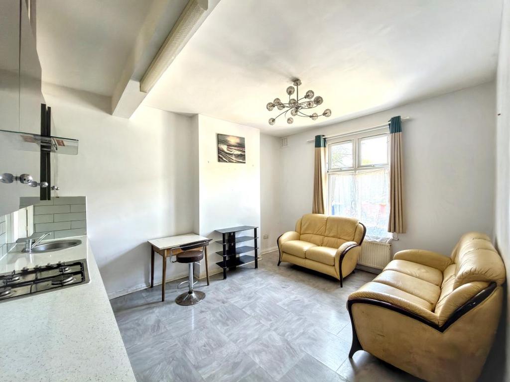 Open-plan living area, open plan living