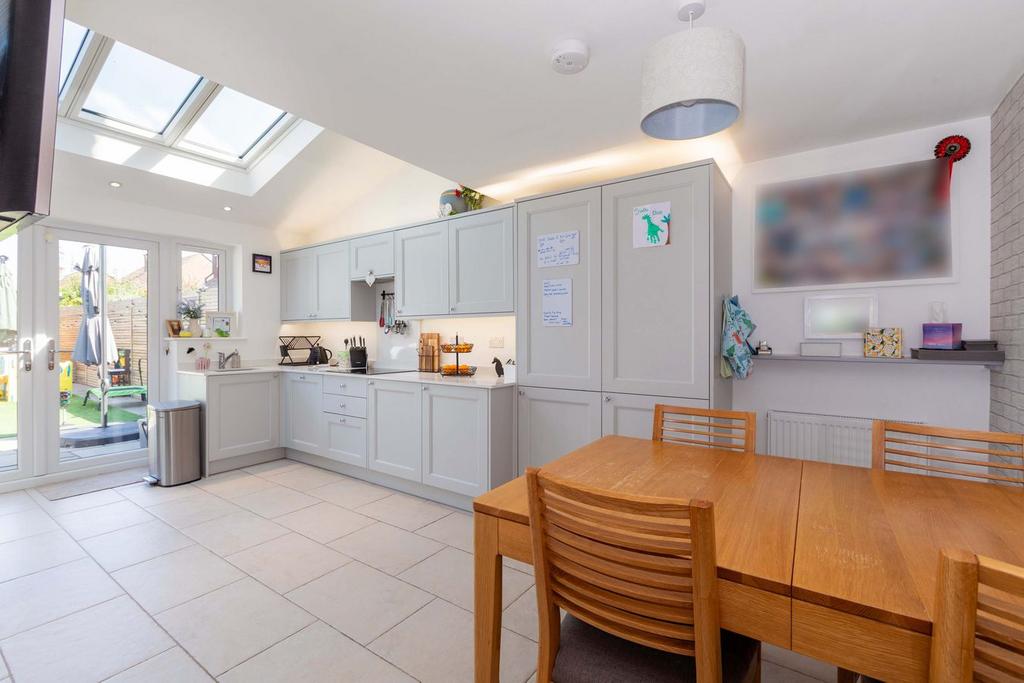 Open-plan living area, open plan living