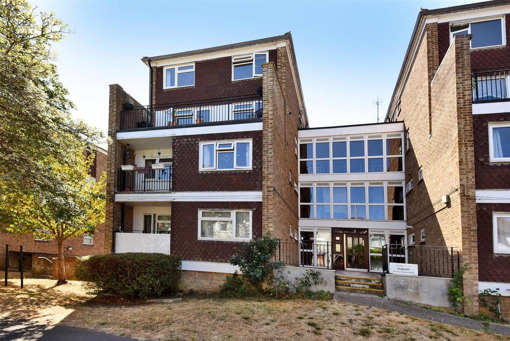Apartment building facade, block of apartments
