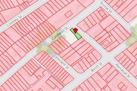 Land for sale, Cardwell Street, Stoke on Trent ST1