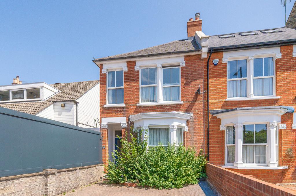 Semi-detached house exterior