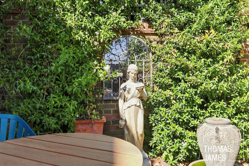 Patio view, garden