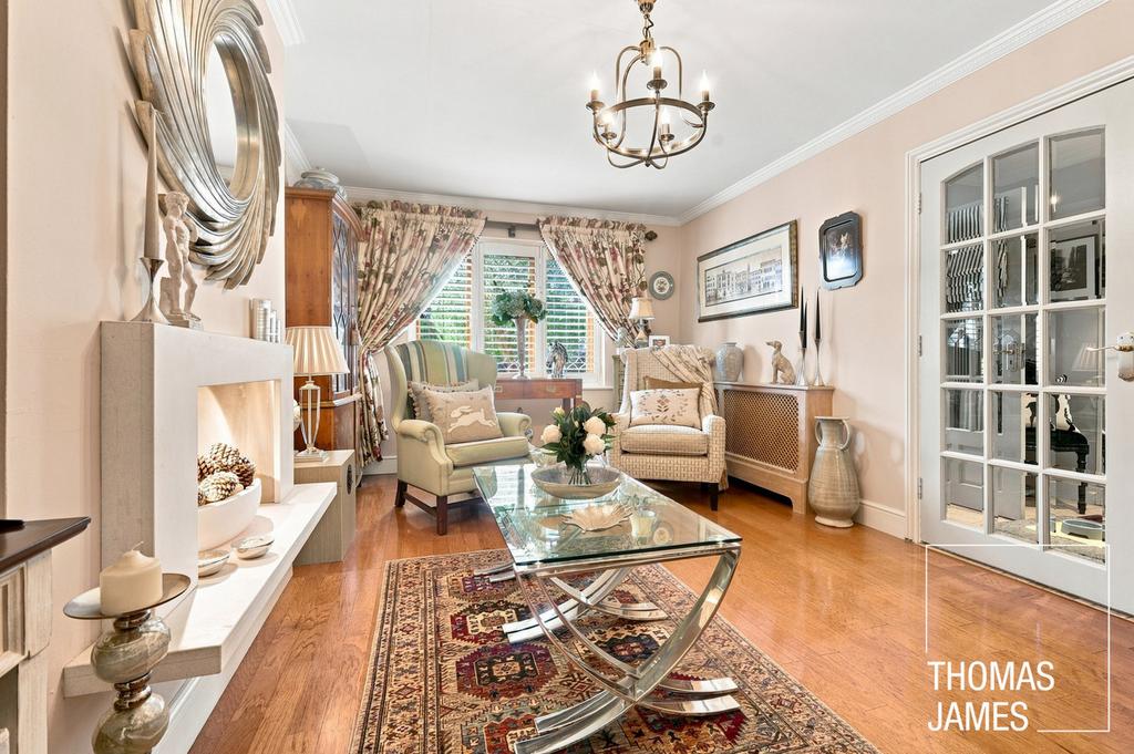 Living room, fireplace