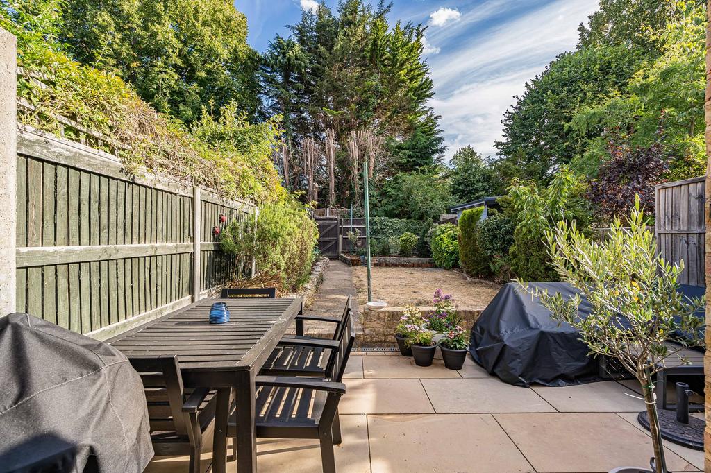 Patio view, garden