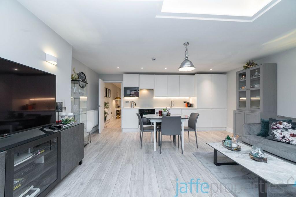 Open-plan living area, open plan living