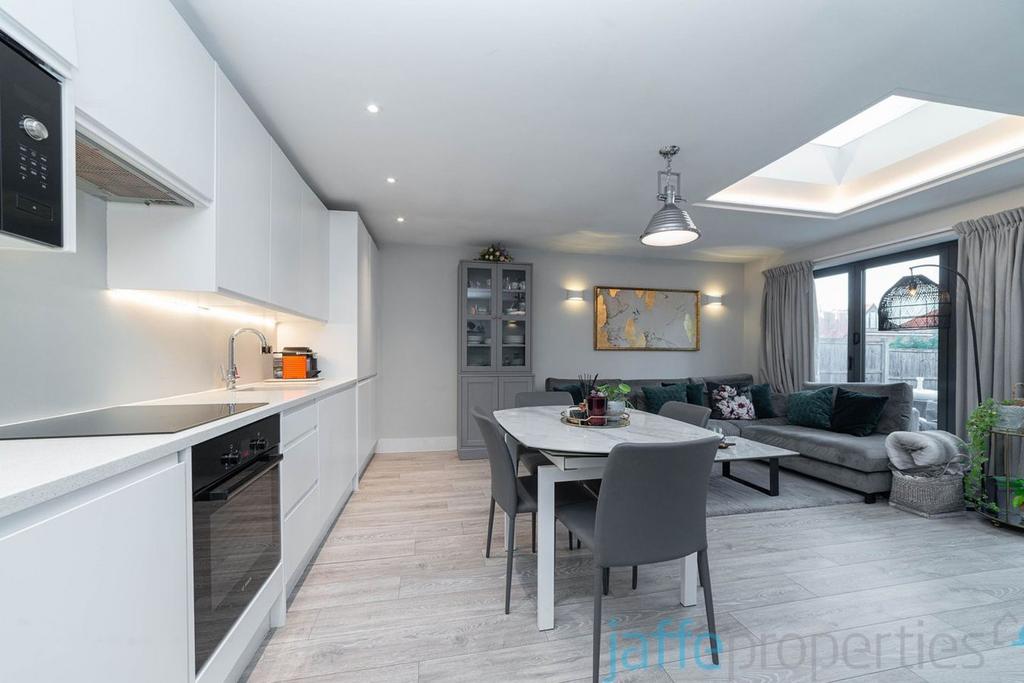 Open-plan living area, open plan living