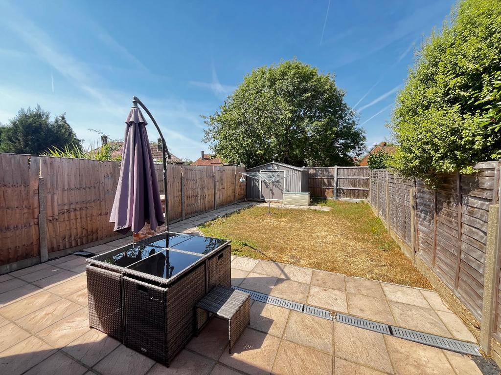 Patio view, garden