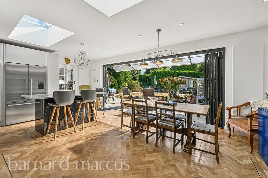 Open-plan living area, open plan living