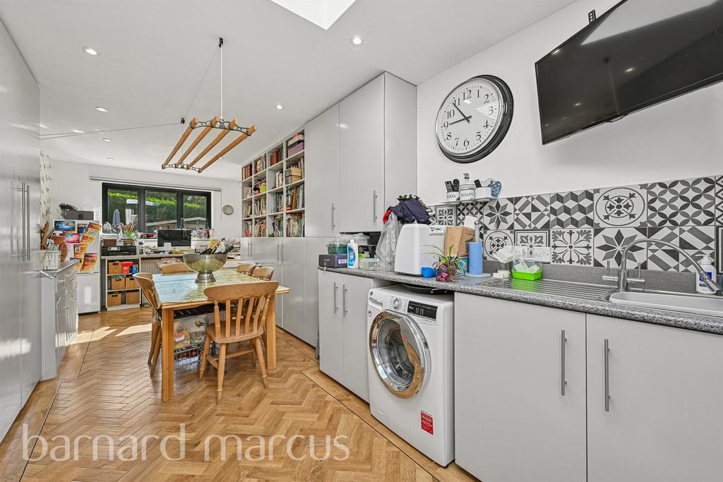 Open-plan living area