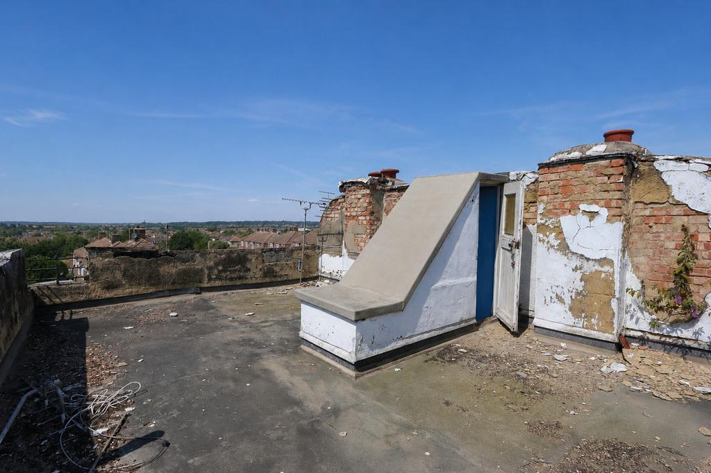 Roof terrace view, roof terrace