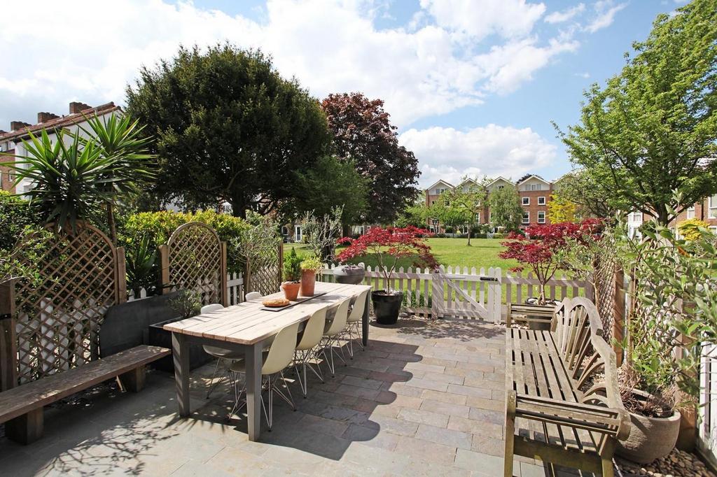 Patio view, garden