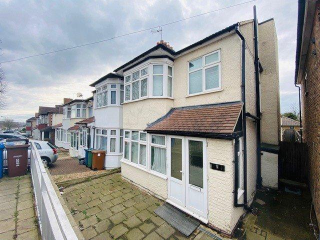 Semi-detached house exterior