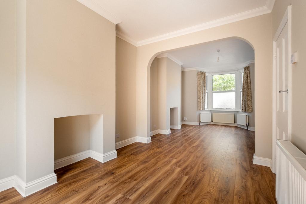 Living room, fireplace