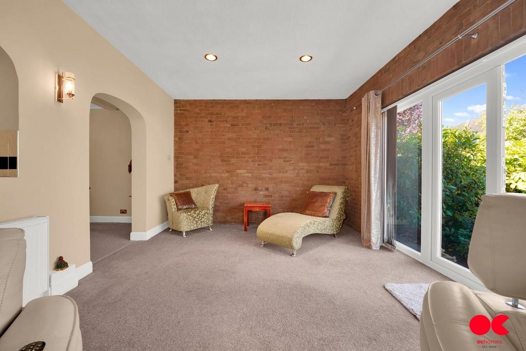 Living room, fireplace