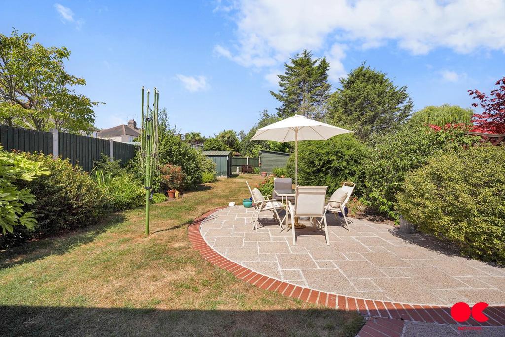 Patio view, garden