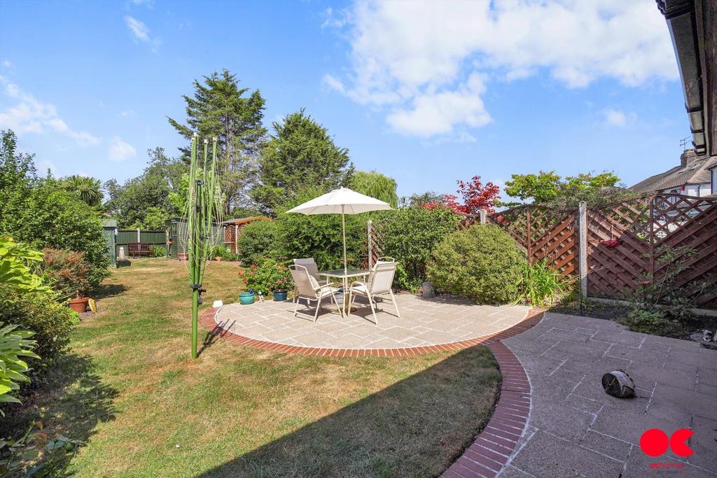 Patio view, garden