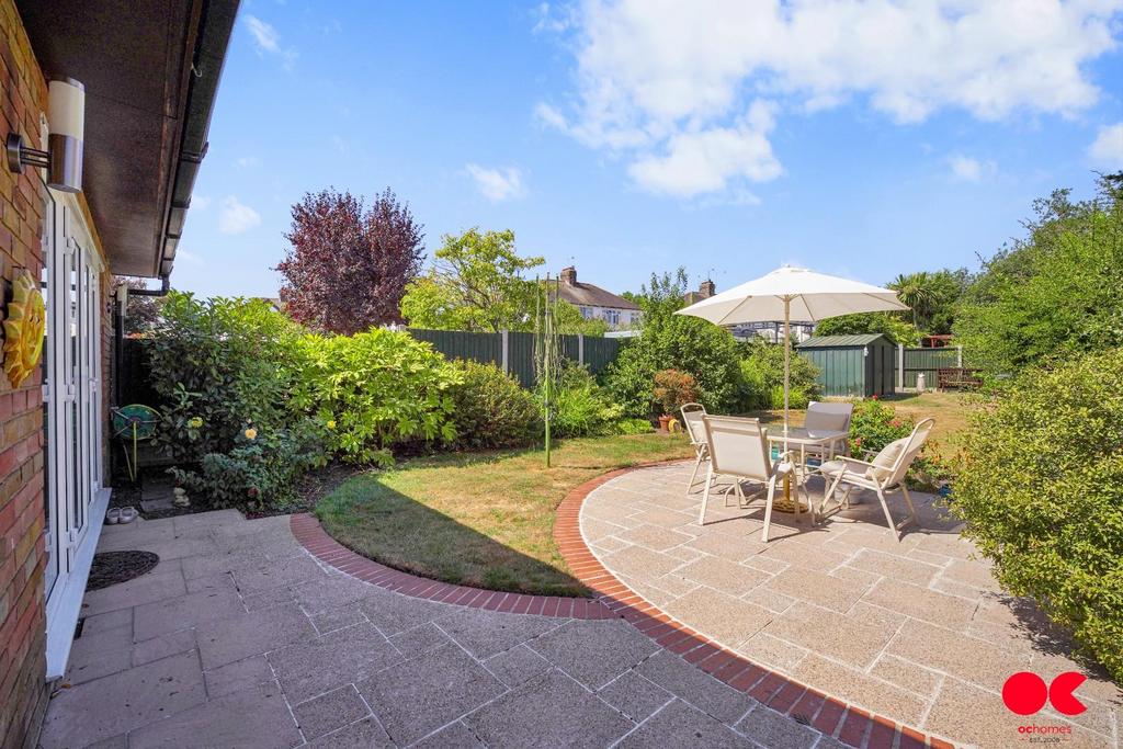 Patio view, garden