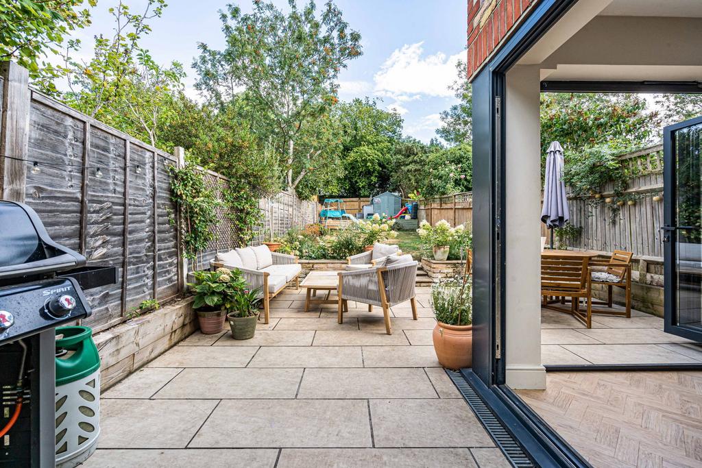 Patio view, garden