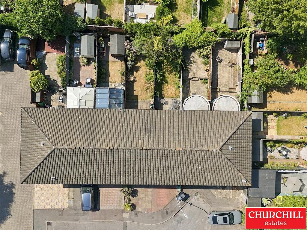Aerial view, land