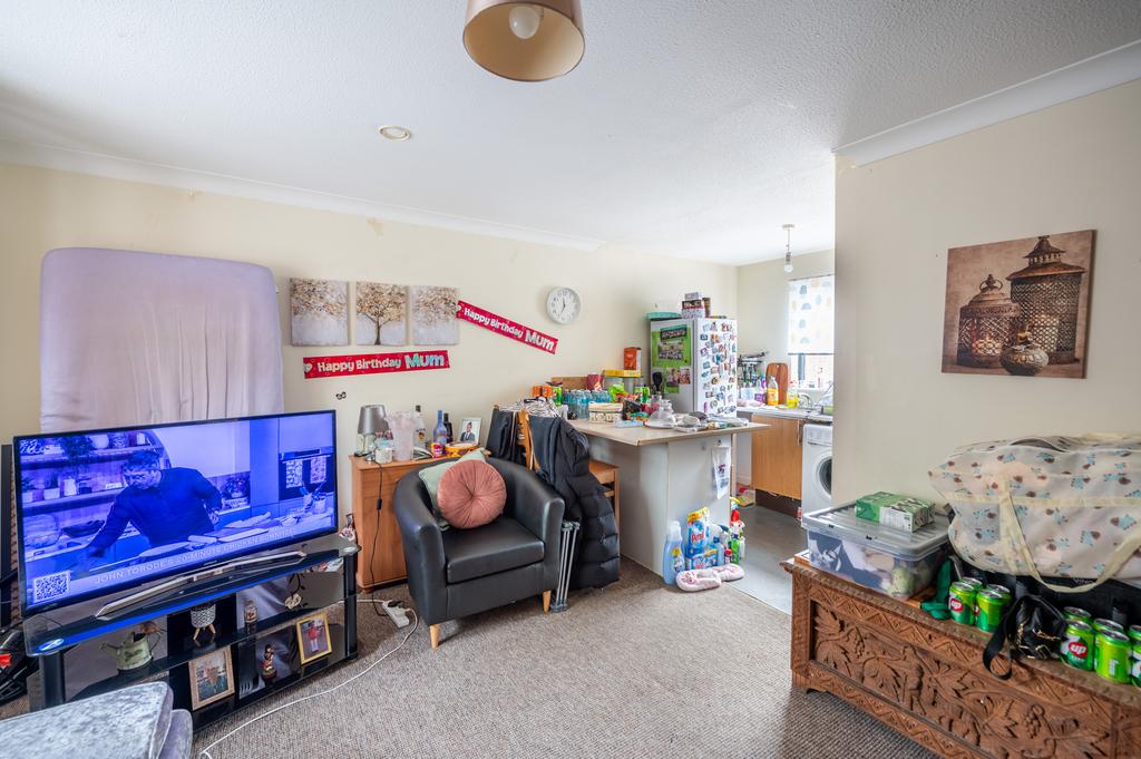 Open-plan living area