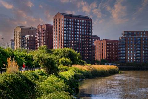 1 bedroom apartment for sale, Heron Wharf, Poplar, Leven Road, London E14