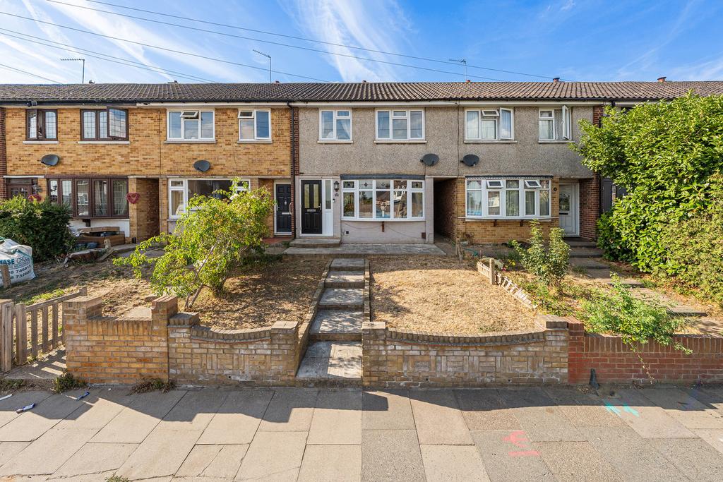 Terraced house exterior