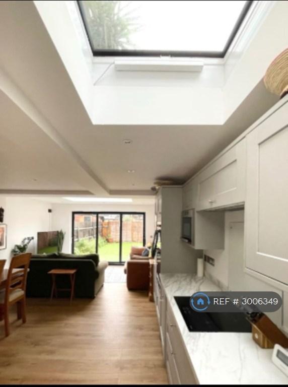 Open-plan living area, open plan living