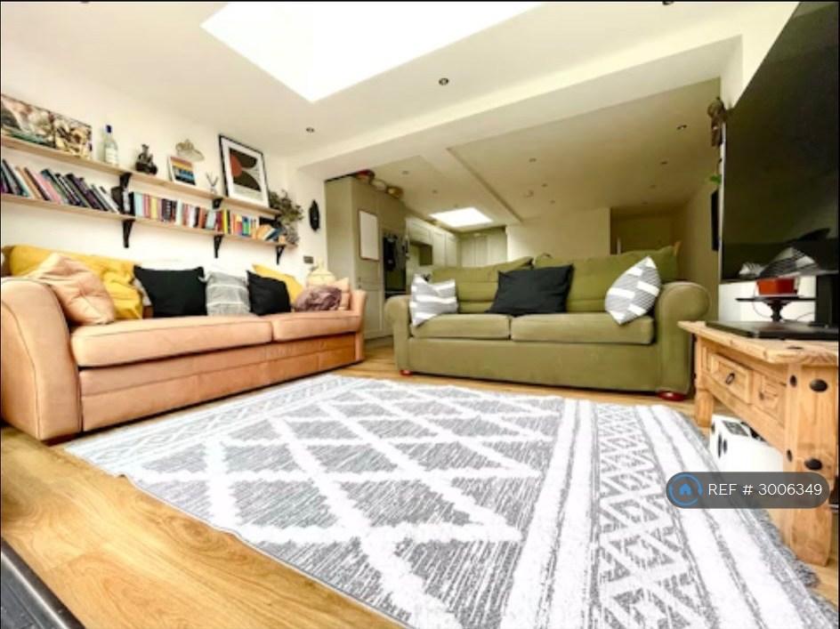 Open-plan living area, open plan living