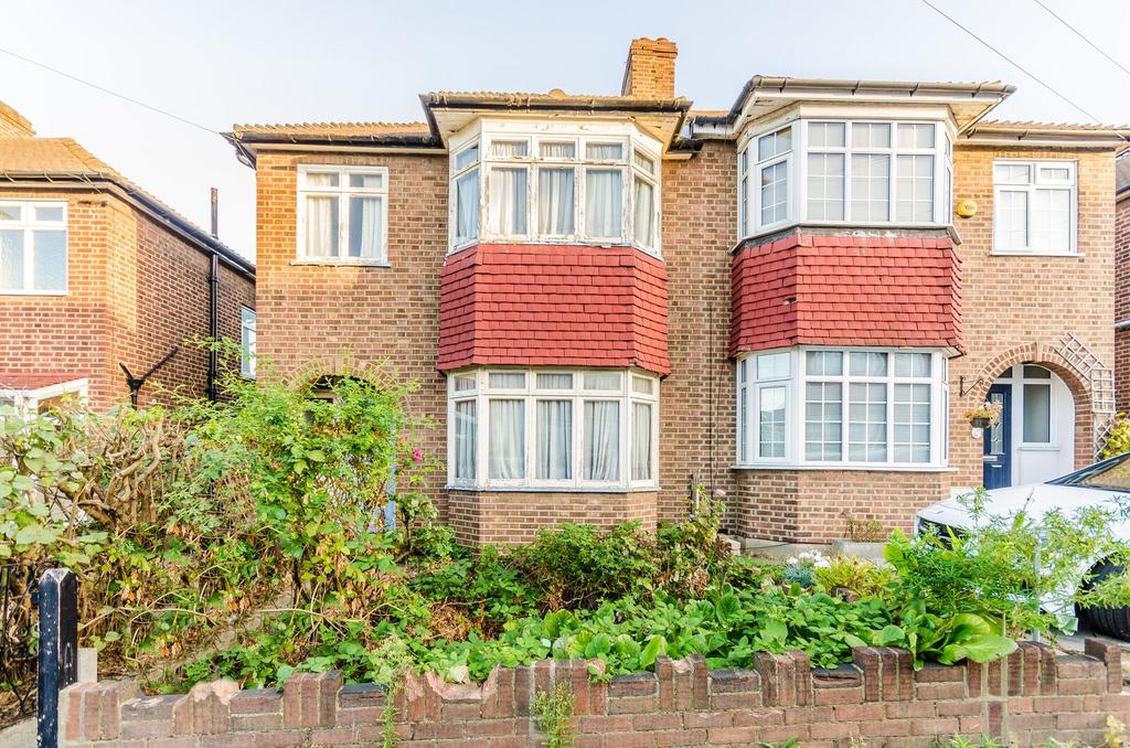 Semi-detached house exterior