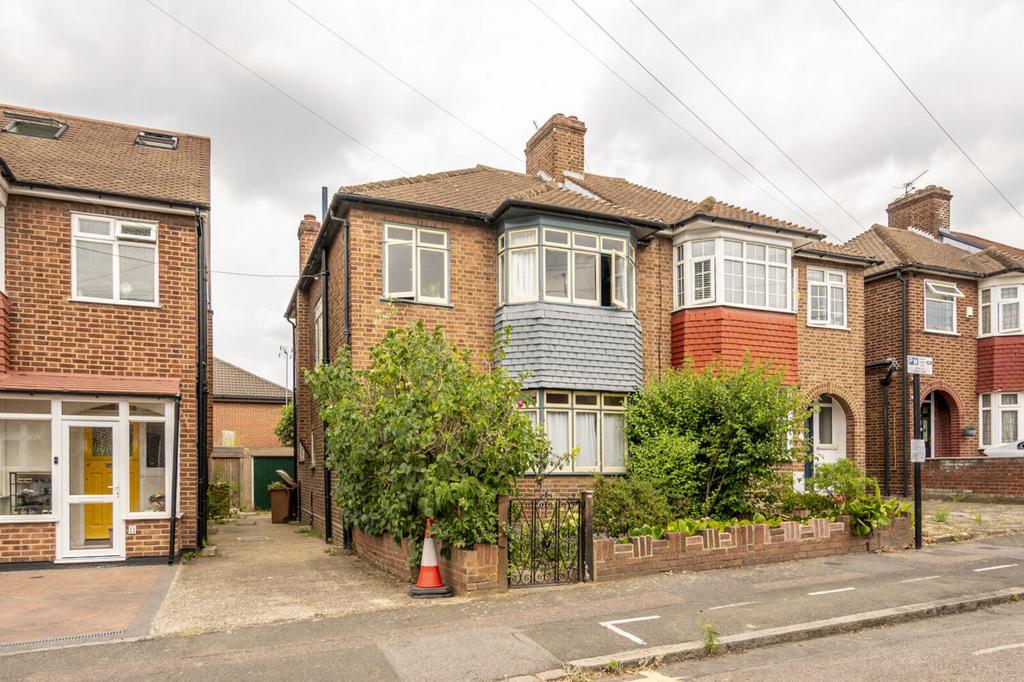 Semi-detached house exterior
