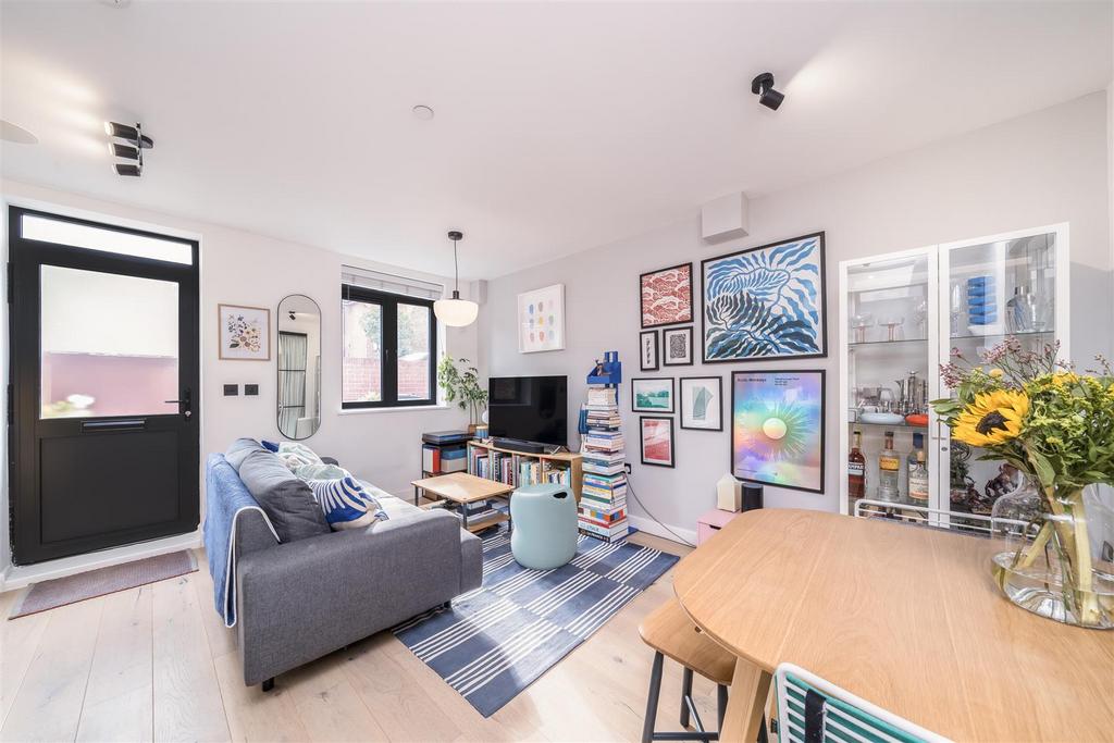 Open-plan living area, open plan living
