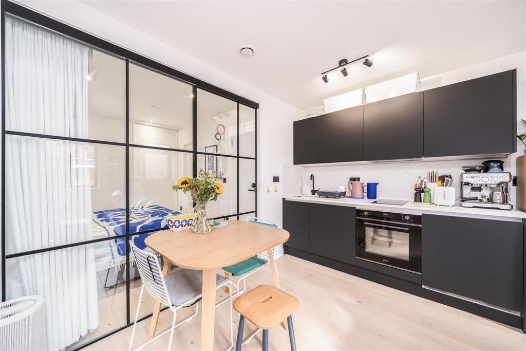 Open-plan living area, open plan living
