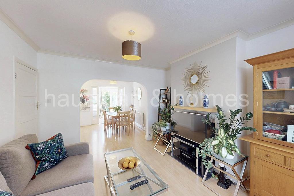 Open-plan living area, open plan living