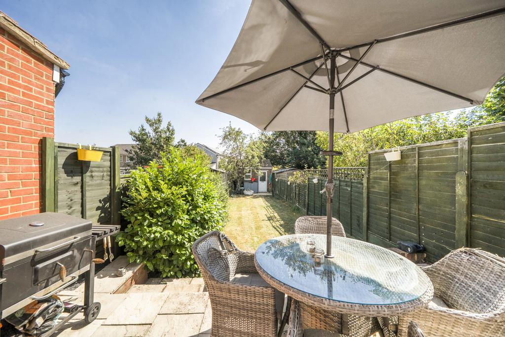 Patio view, garden