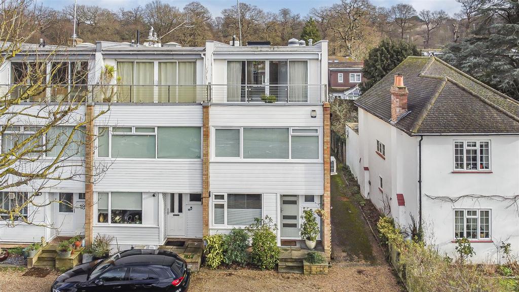 Semi-detached house exterior