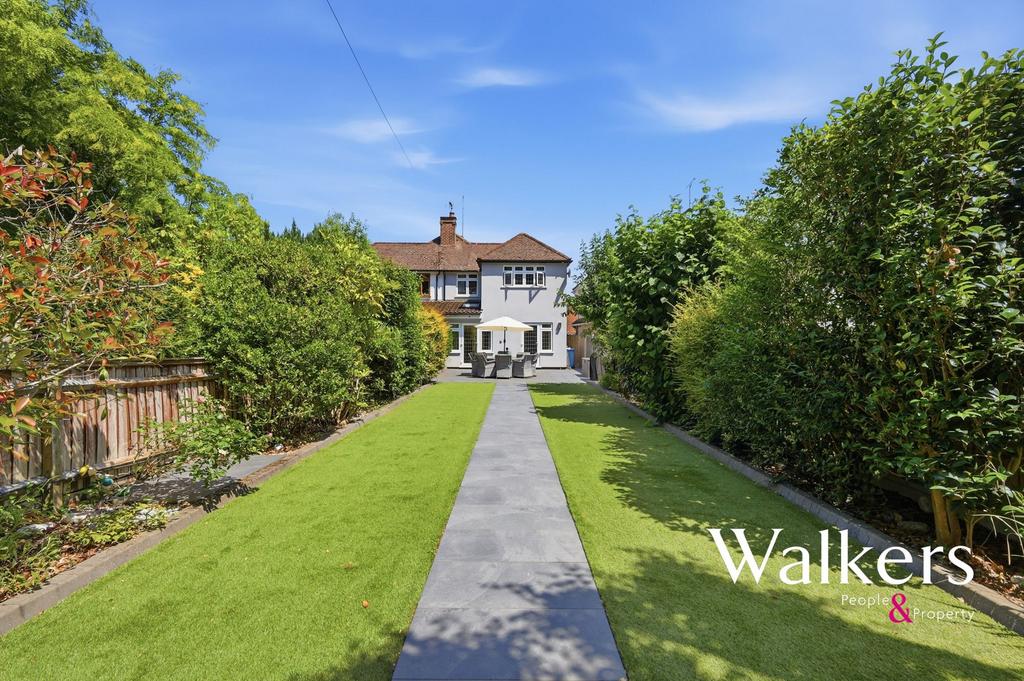 House exterior, garden