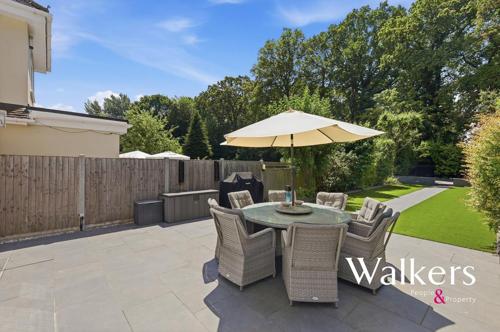 Patio view, garden