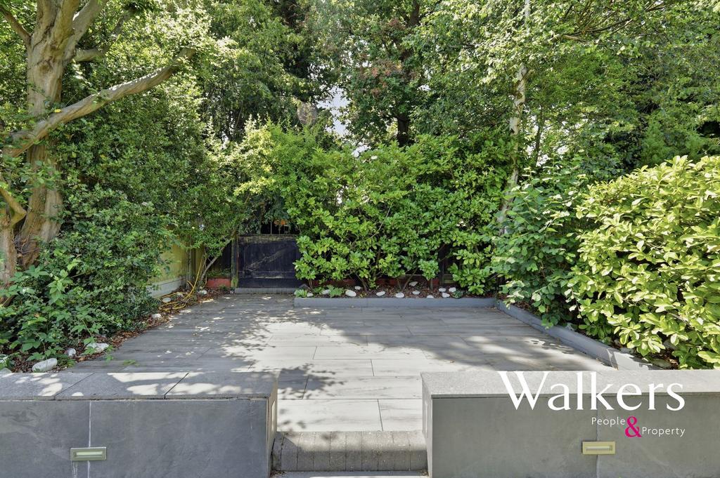 Patio view, garden