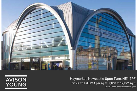 Office to rent, Haymarket Newcastle Upon Tyne NE1 7PF
